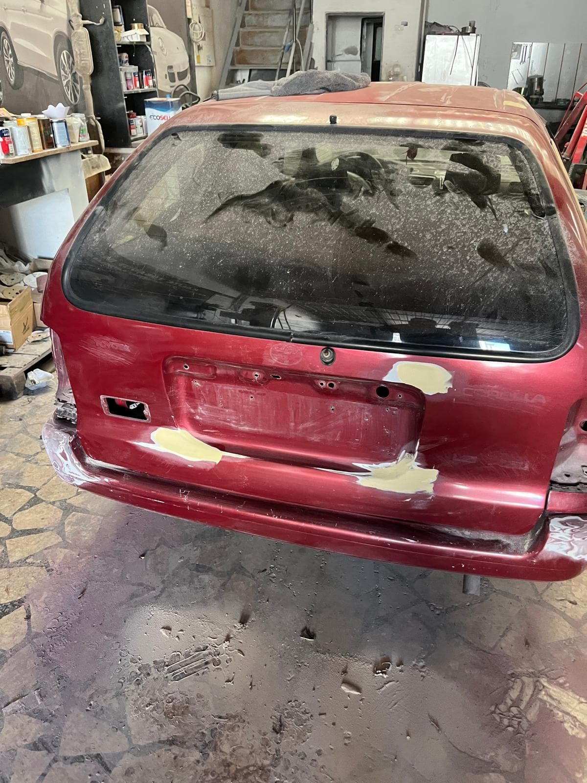 Audi A4 onarım sonrası teslim