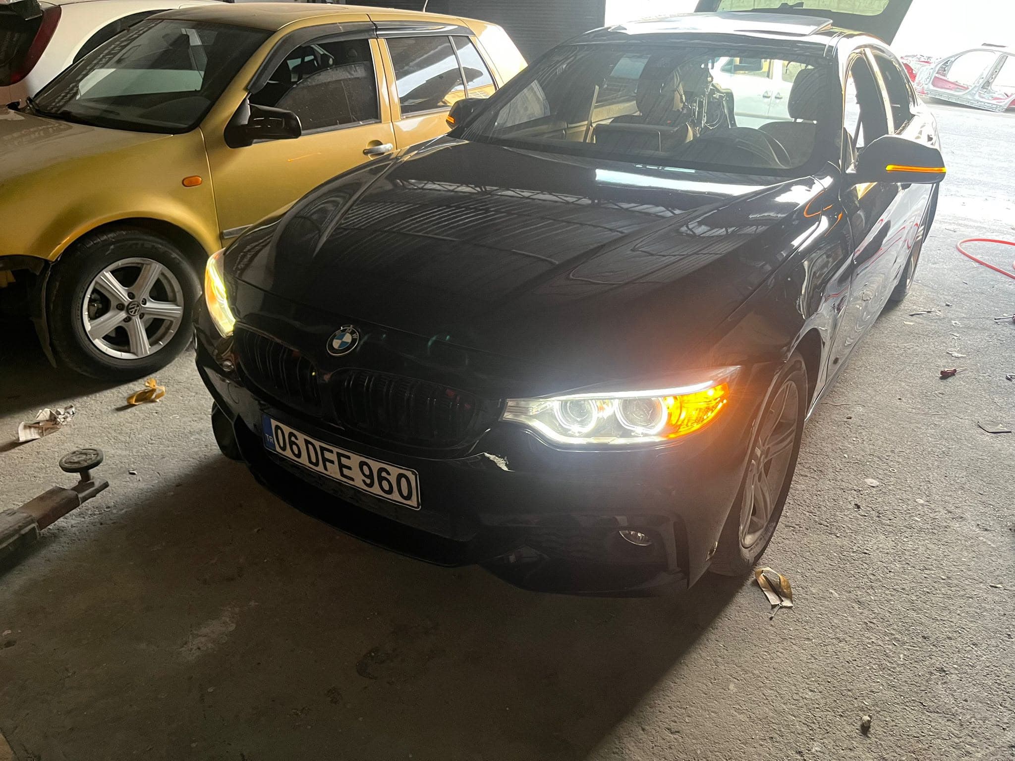 BMW far ve tampon onarımı