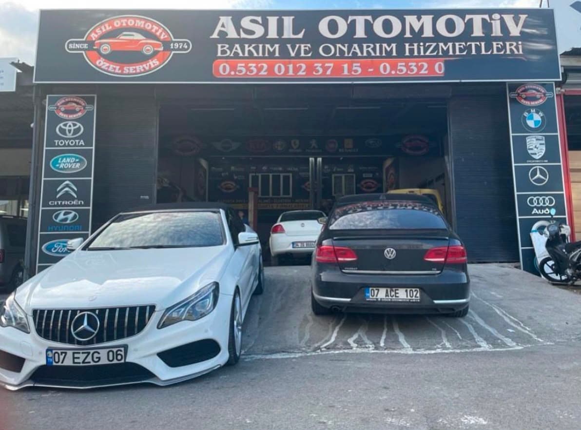 Asil Otomotiv hasar onarım servisi - Antalya